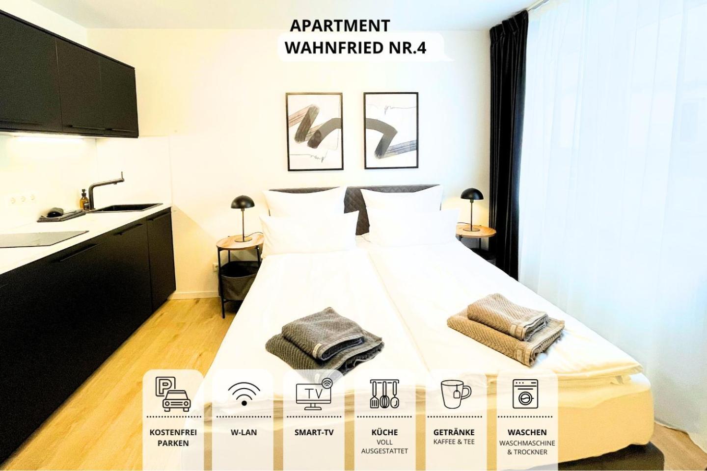 Apartment Wahnfried No4 - Zentral Wohnen Mit Kueche Und Duschbad, Parkplatz, 300M Zur Fussgaengerzone Bayreuth Luaran gambar