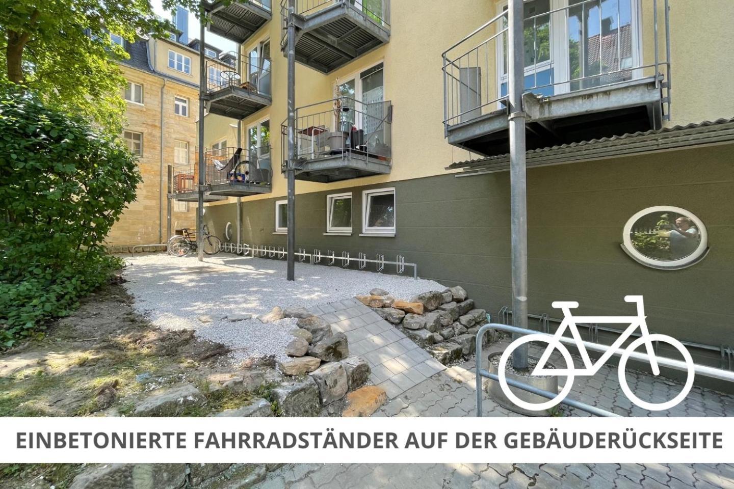 Apartment Wahnfried No4 - Zentral Wohnen Mit Kueche Und Duschbad, Parkplatz, 300M Zur Fussgaengerzone Bayreuth Luaran gambar