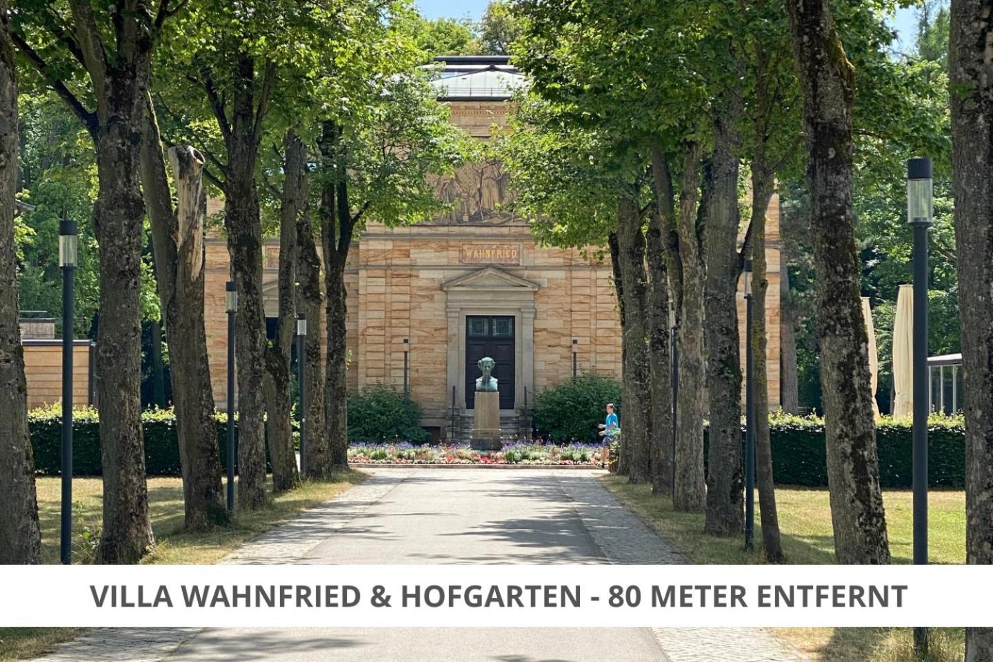 Apartment Wahnfried No4 - Zentral Wohnen Mit Kueche Und Duschbad, Parkplatz, 300M Zur Fussgaengerzone Bayreuth Luaran gambar
